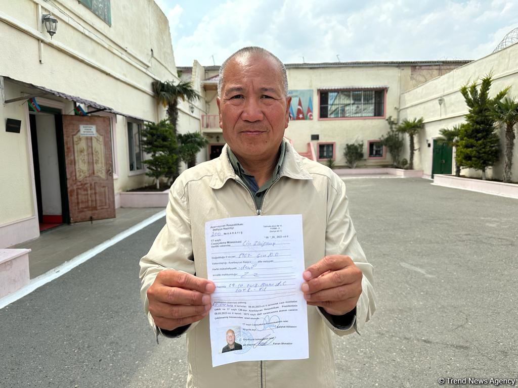 Execution of pardon order kicks off in penitentiary institution No. 17 in Azerbaijan (PHOTO)