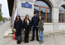 President Ilham Aliyev, First Lady Mehriban Aliyeva attend inauguration of signs at intersection of Khurshidbanu Natavan, Zafar, Garabagh and Khan Shushinski streets in Shusha (PHOTO/VIDEO)