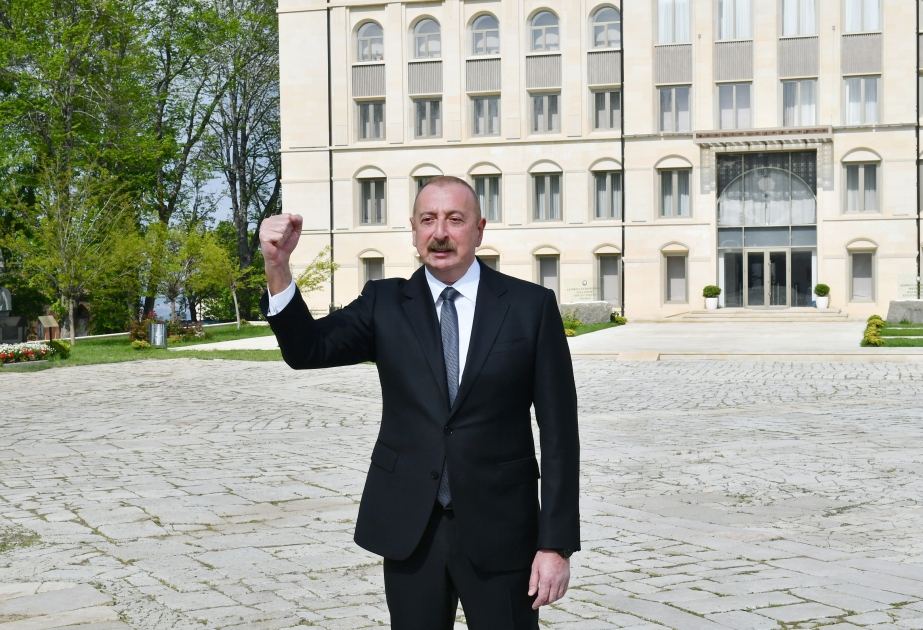 November 8, 2020 - mission has been accomplished, President Ilham Aliyev says