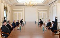 President Ilham Aliyev receives Speaker of Egyptian Parliament of House of Representatives (PHOTO/VIDEO)