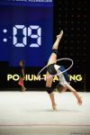 Podium training of participants of 39th European Championships in Rhythmic Gymnastics taking place in Baku (PHOTO)