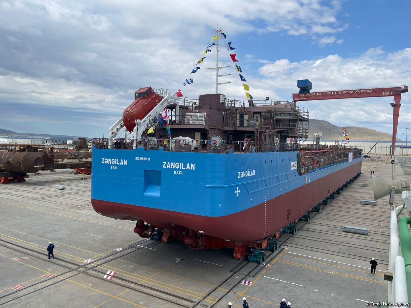 New orders expected to arrive for construction of ships similar to Azerbaijan's 'Zangilan' tanker - chairman (PHOTO)
