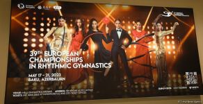 39th European Rhythmic Gymnastics Championships kick off in Baku (PHOTO)