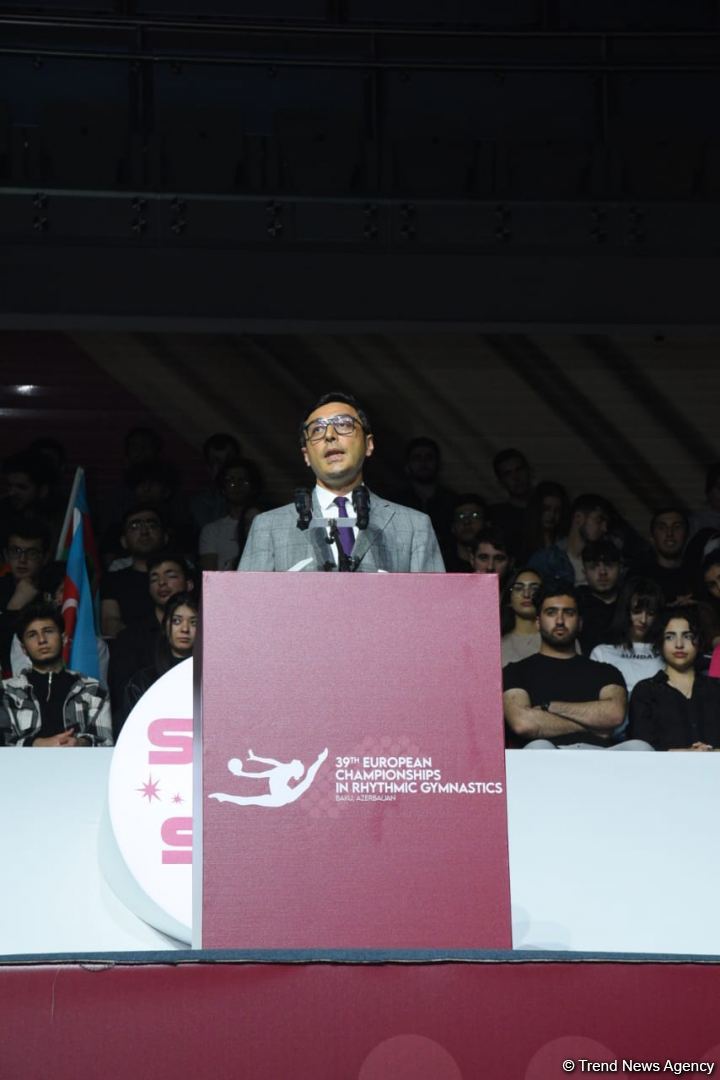 Grand opening of 39th European Championship in Rhythmic Gymnastics held in Baku (PHOTO)