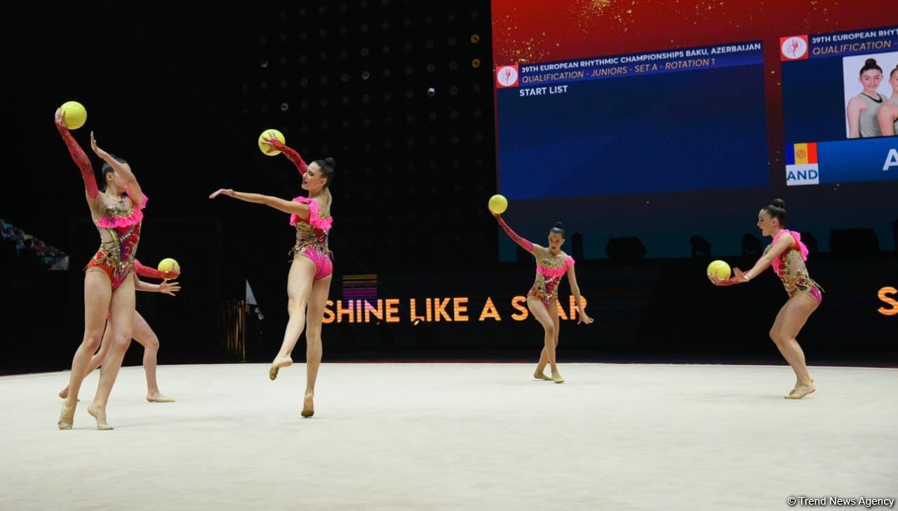 39th European Rhythmic Gymnastics Championships kick off in Baku (PHOTO)