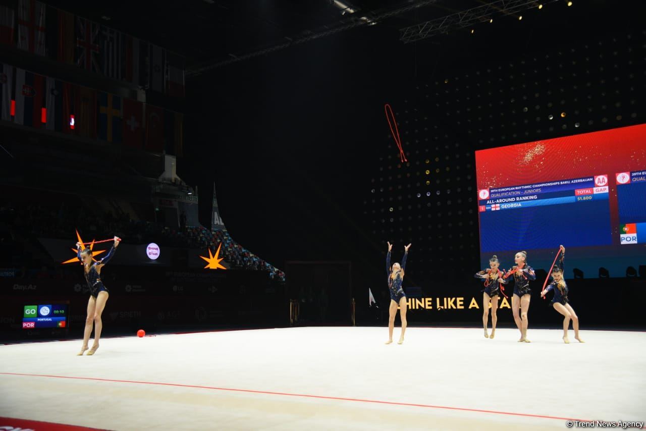 39th European Rhythmic Gymnastics Championships kick off in Baku (PHOTO)