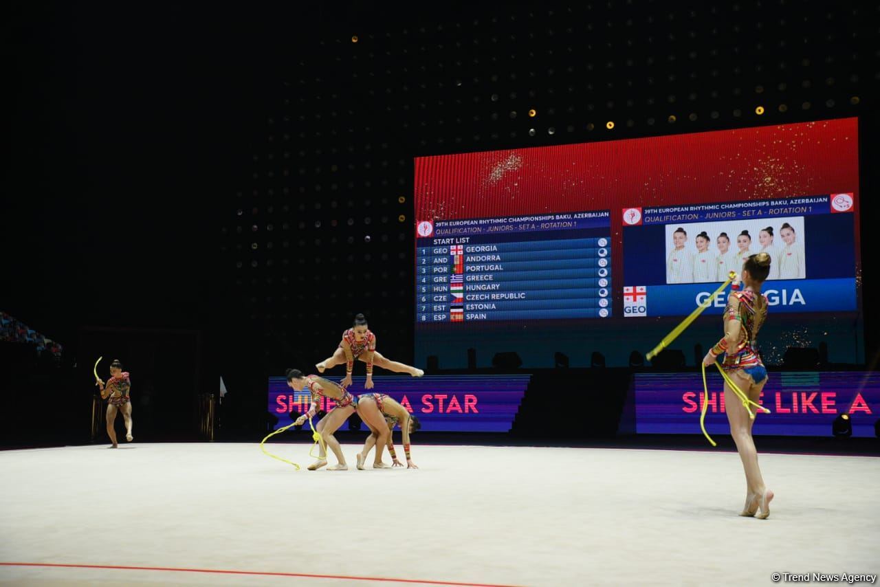 39th European Rhythmic Gymnastics Championships kick off in Baku (PHOTO)