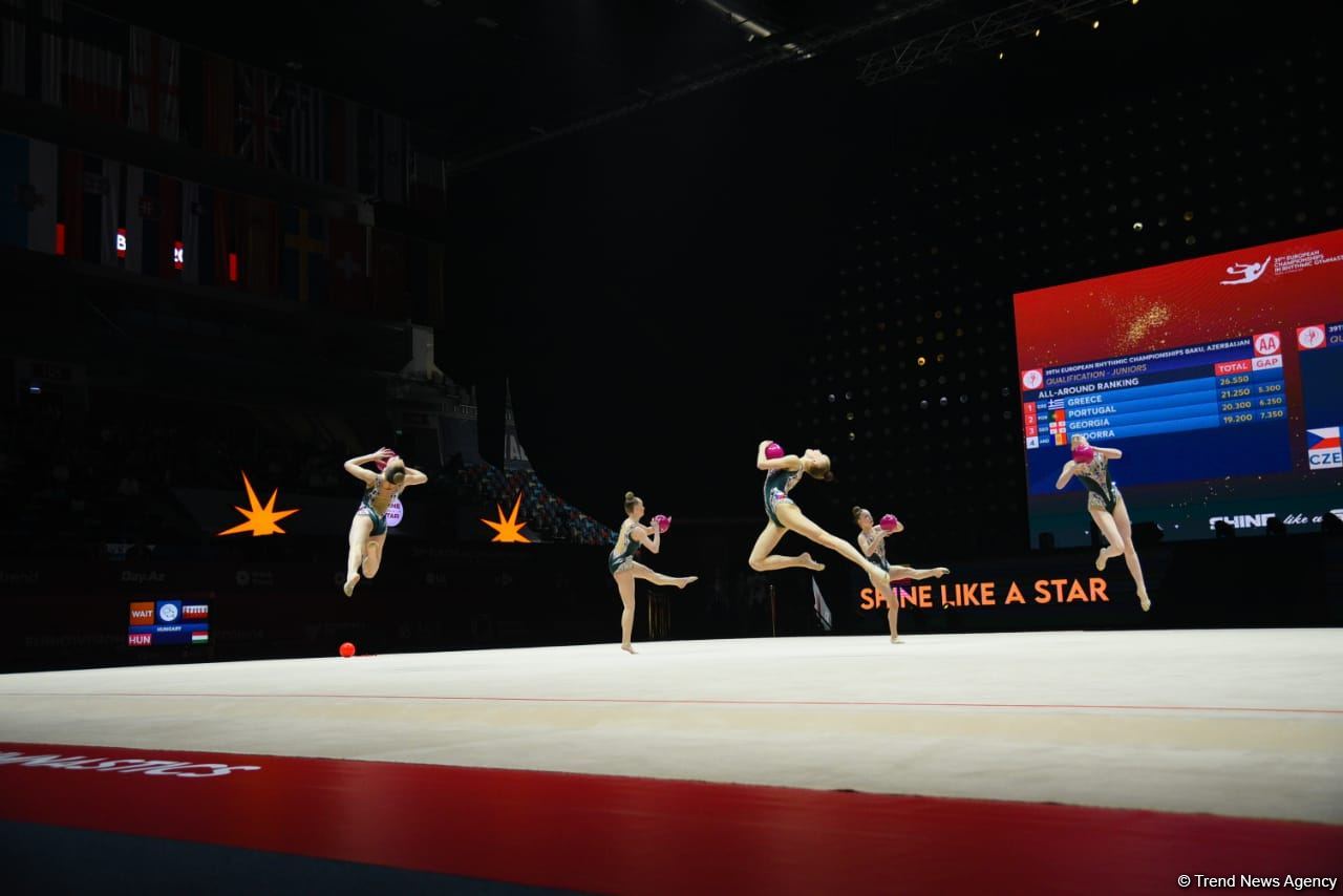 39th European Rhythmic Gymnastics Championships kick off in Baku (PHOTO)