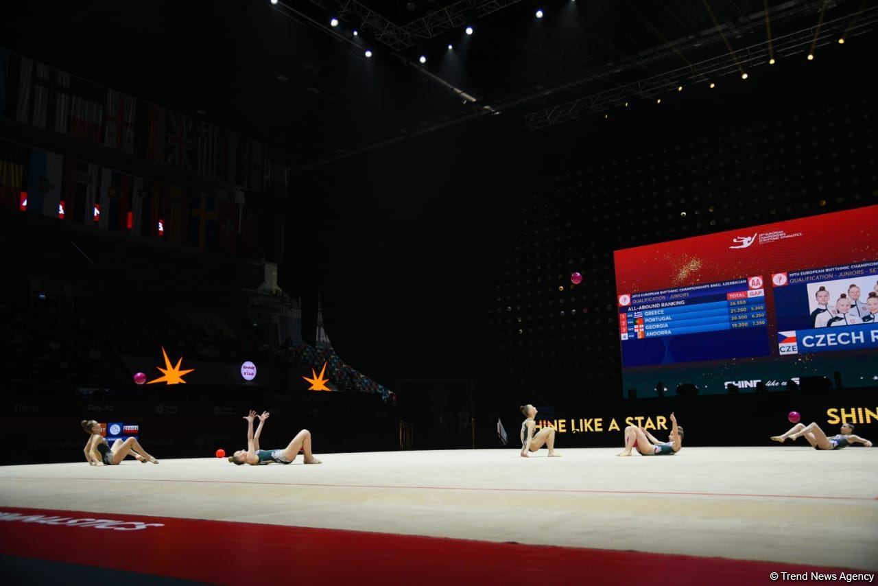 39th European Rhythmic Gymnastics Championships kick off in Baku (PHOTO)