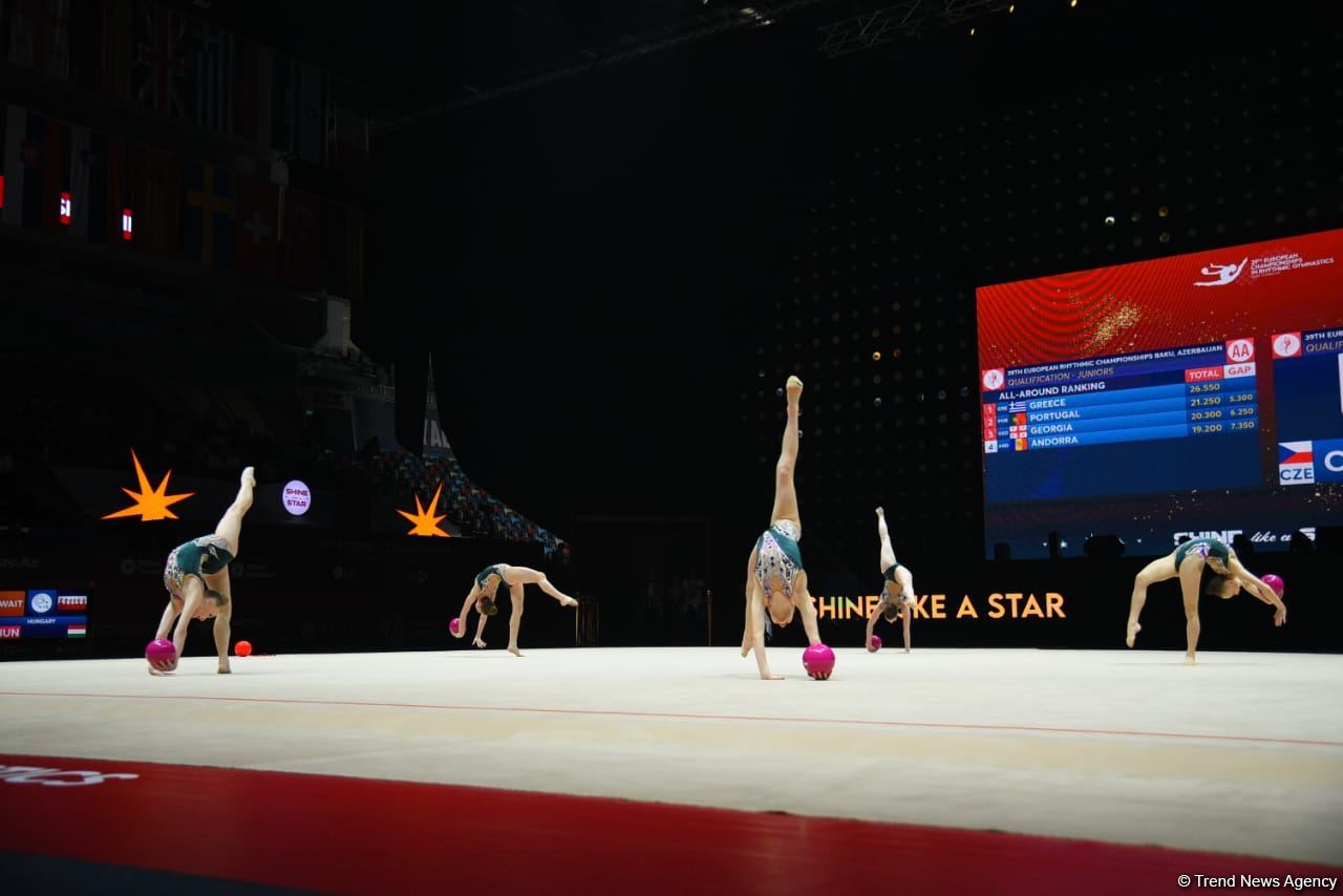 39th European Rhythmic Gymnastics Championships kick off in Baku (PHOTO)