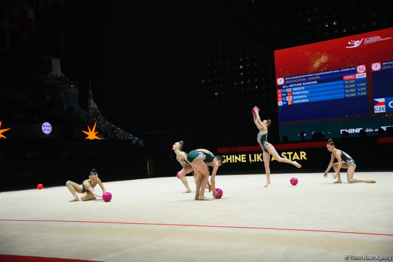 39th European Rhythmic Gymnastics Championships kick off in Baku (PHOTO)