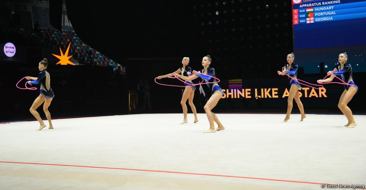 39th European Rhythmic Gymnastics Championships kick off in Baku (PHOTO)