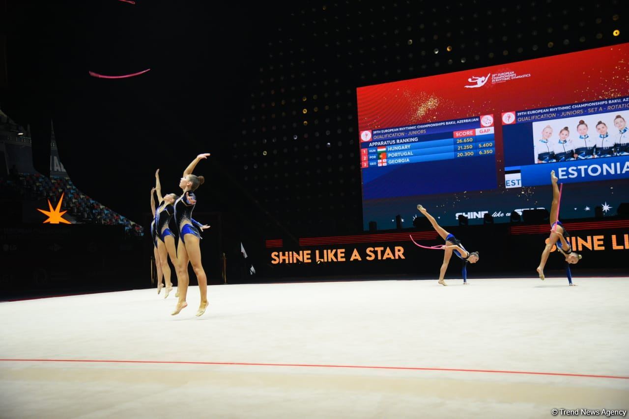 39th European Rhythmic Gymnastics Championships kick off in Baku (PHOTO)