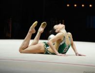Exciting programs of gymnasts, audience delight - highlights of second day 39th European Rhythmic Gymnastics Championship in Baku (PHOTO)