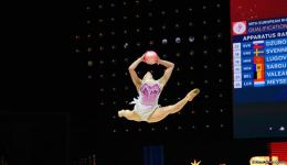 Exciting programs of gymnasts, audience delight - highlights of second day 39th European Rhythmic Gymnastics Championship in Baku (PHOTO)