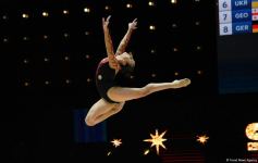 Exciting programs of gymnasts, audience delight - highlights of second day 39th European Rhythmic Gymnastics Championship in Baku (PHOTO)