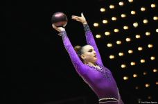 Second day of 39th European Championships in Rhythmic Gymnastics kicks off in Baku (PHOTO)