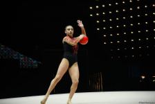 Azerbaijani gymnasts complete exercises of qualifying round at 39th European Championships in Rhythmic Gymnastics in Baku (PHOTO)
