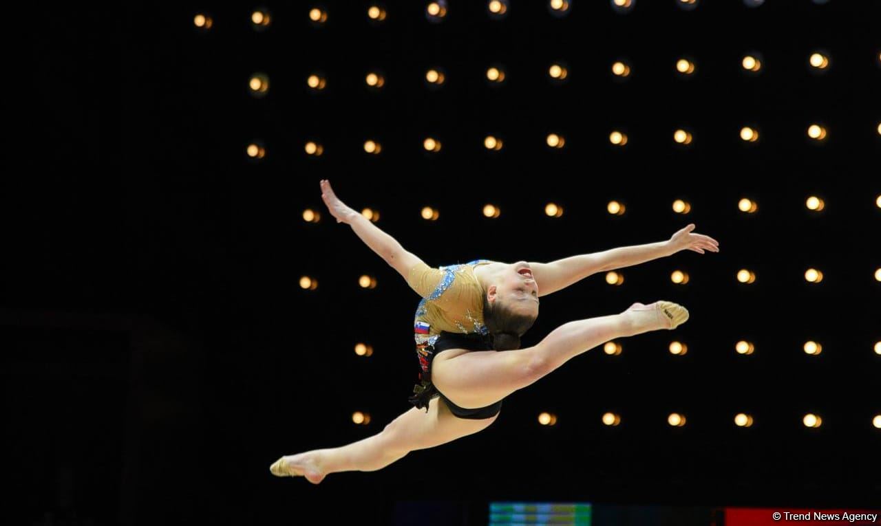 Exciting programs of gymnasts, audience delight - highlights of second day 39th European Rhythmic Gymnastics Championship in Baku (PHOTO)