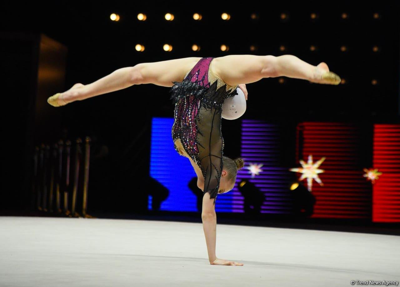 Exciting programs of gymnasts, audience delight - highlights of second day 39th European Rhythmic Gymnastics Championship in Baku (PHOTO)