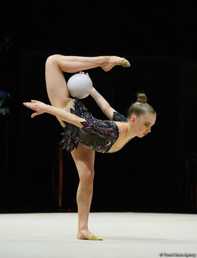 Exciting programs of gymnasts, audience delight - highlights of second day 39th European Rhythmic Gymnastics Championship in Baku (PHOTO)