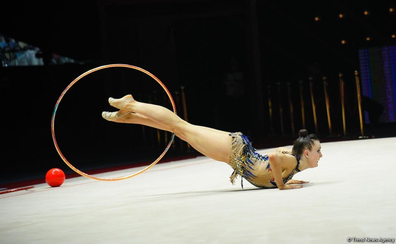 Exciting programs of gymnasts, audience delight - highlights of second day 39th European Rhythmic Gymnastics Championship in Baku (PHOTO)