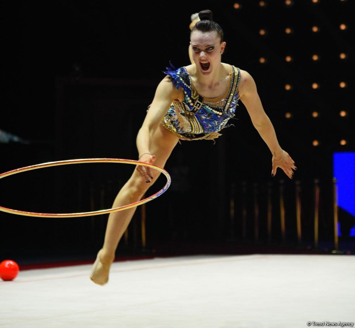 Exciting programs of gymnasts, audience delight - highlights of second day 39th European Rhythmic Gymnastics Championship in Baku (PHOTO)