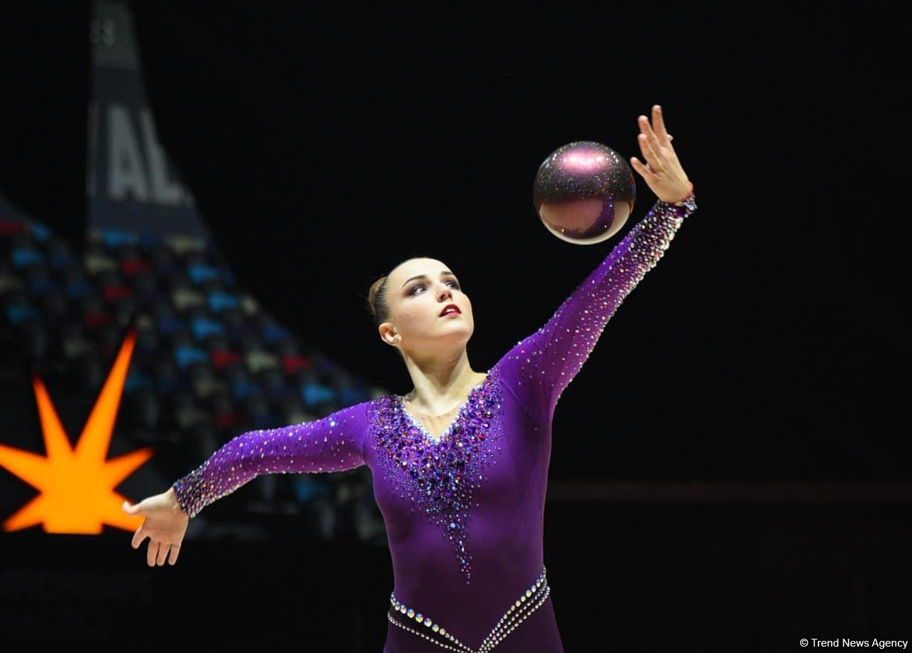 Exciting programs of gymnasts, audience delight - highlights of second day 39th European Rhythmic Gymnastics Championship in Baku (PHOTO)