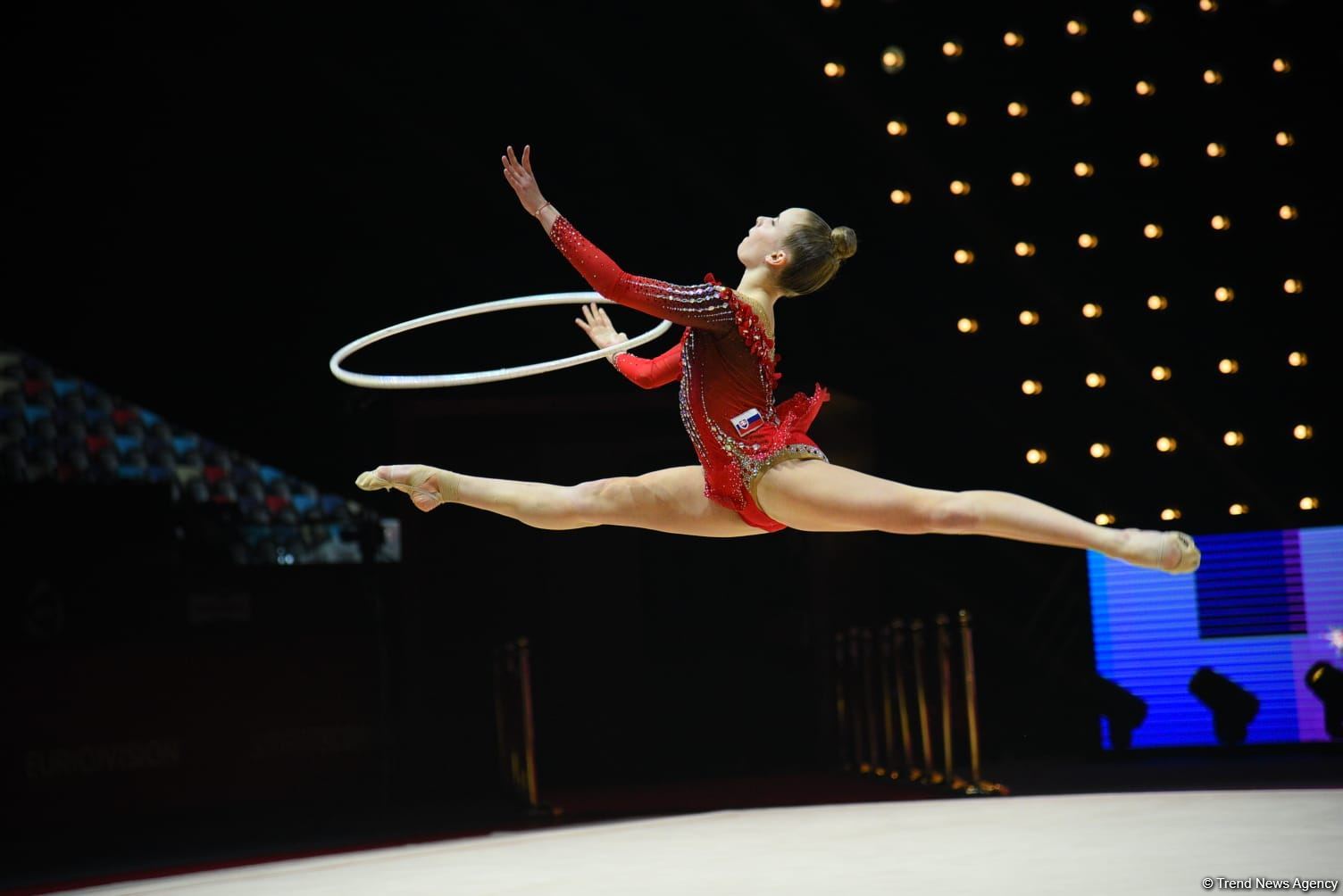 Exciting programs of gymnasts, audience delight - highlights of second day 39th European Rhythmic Gymnastics Championship in Baku (PHOTO)