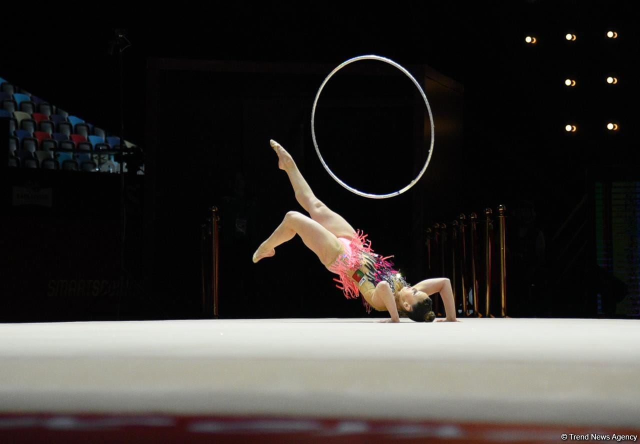 Exciting programs of gymnasts, audience delight - highlights of second day 39th European Rhythmic Gymnastics Championship in Baku (PHOTO)
