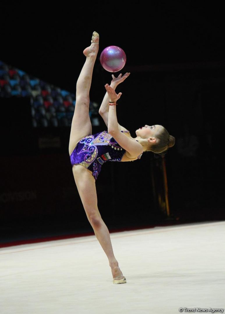 Exciting programs of gymnasts, audience delight - highlights of second day 39th European Rhythmic Gymnastics Championship in Baku (PHOTO)