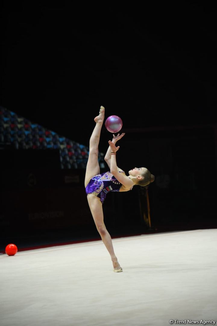 Second day of 39th European Championships in Rhythmic Gymnastics kicks off in Baku (PHOTO)