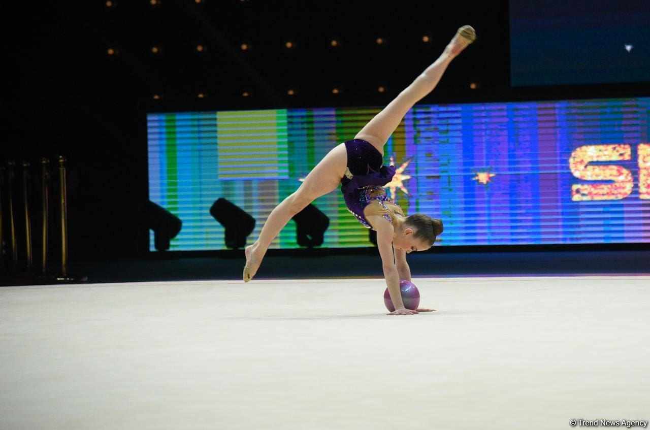 Second day of 39th European Championships in Rhythmic Gymnastics kicks off in Baku (PHOTO)