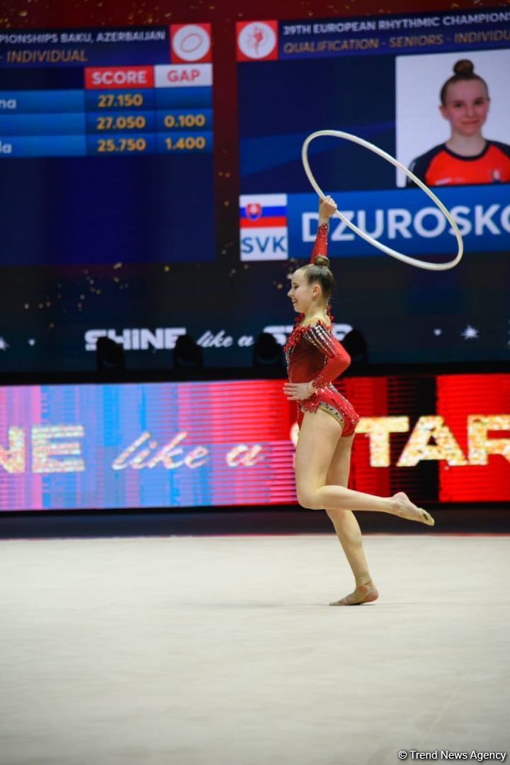 Second day of 39th European Championships in Rhythmic Gymnastics kicks off in Baku (PHOTO)