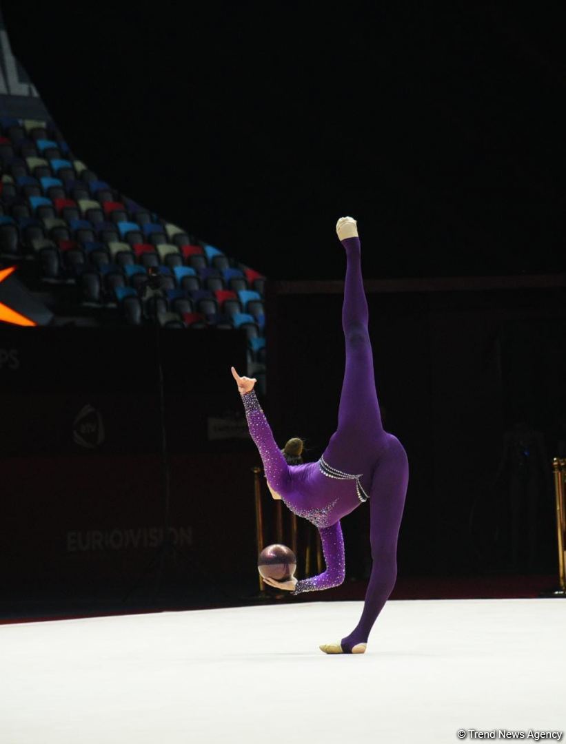 Second day of 39th European Championships in Rhythmic Gymnastics kicks off in Baku (PHOTO)