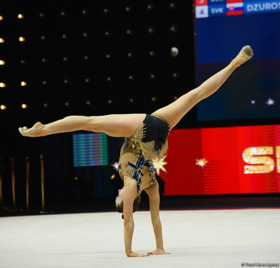 Second day of 39th European Championships in Rhythmic Gymnastics kicks off in Baku (PHOTO)