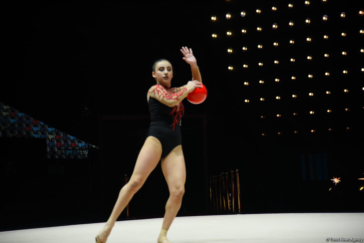 Azerbaijani gymnasts complete exercises of qualifying round at 39th European Championships in Rhythmic Gymnastics in Baku (PHOTO)