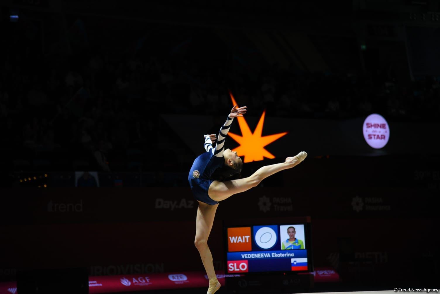 Azerbaijani gymnasts complete exercises of qualifying round at 39th European Championships in Rhythmic Gymnastics in Baku (PHOTO)