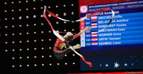 Third day of 39th European Championship in Rhythmic Gymnastics kicks off in Baku (PHOTO)