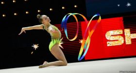 Third day of 39th European Championship in Rhythmic Gymnastics kicks off in Baku (PHOTO)