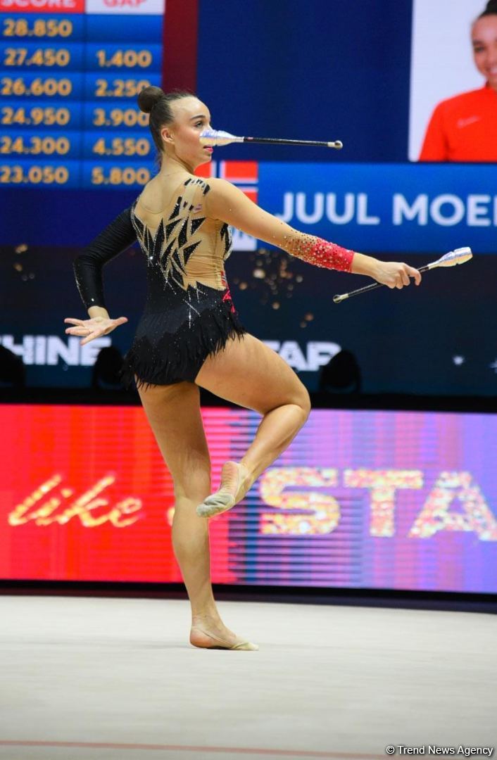 Third day of 39th European Championship in Rhythmic Gymnastics kicks off in Baku (PHOTO)