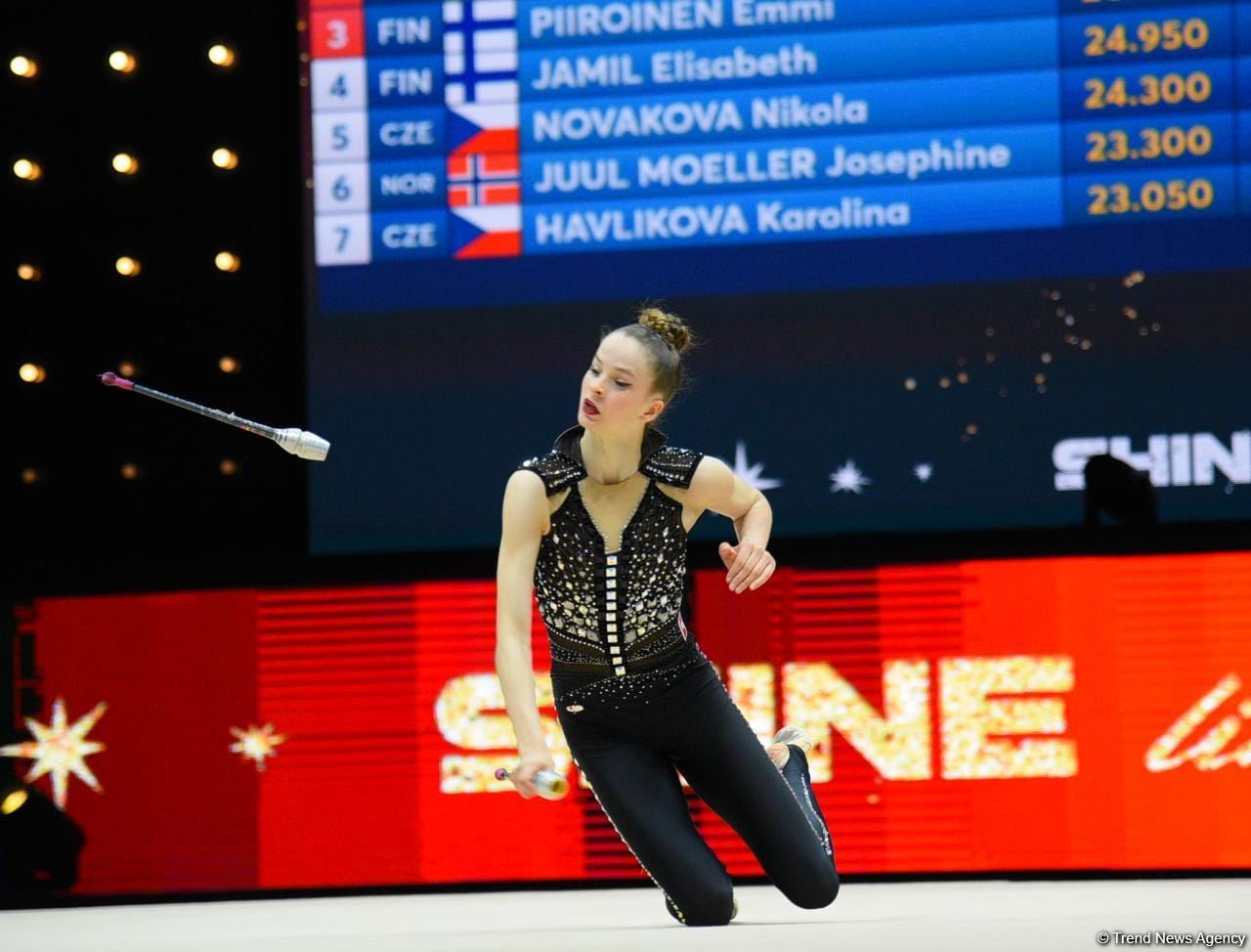 Third day of 39th European Championship in Rhythmic Gymnastics kicks off in Baku (PHOTO)