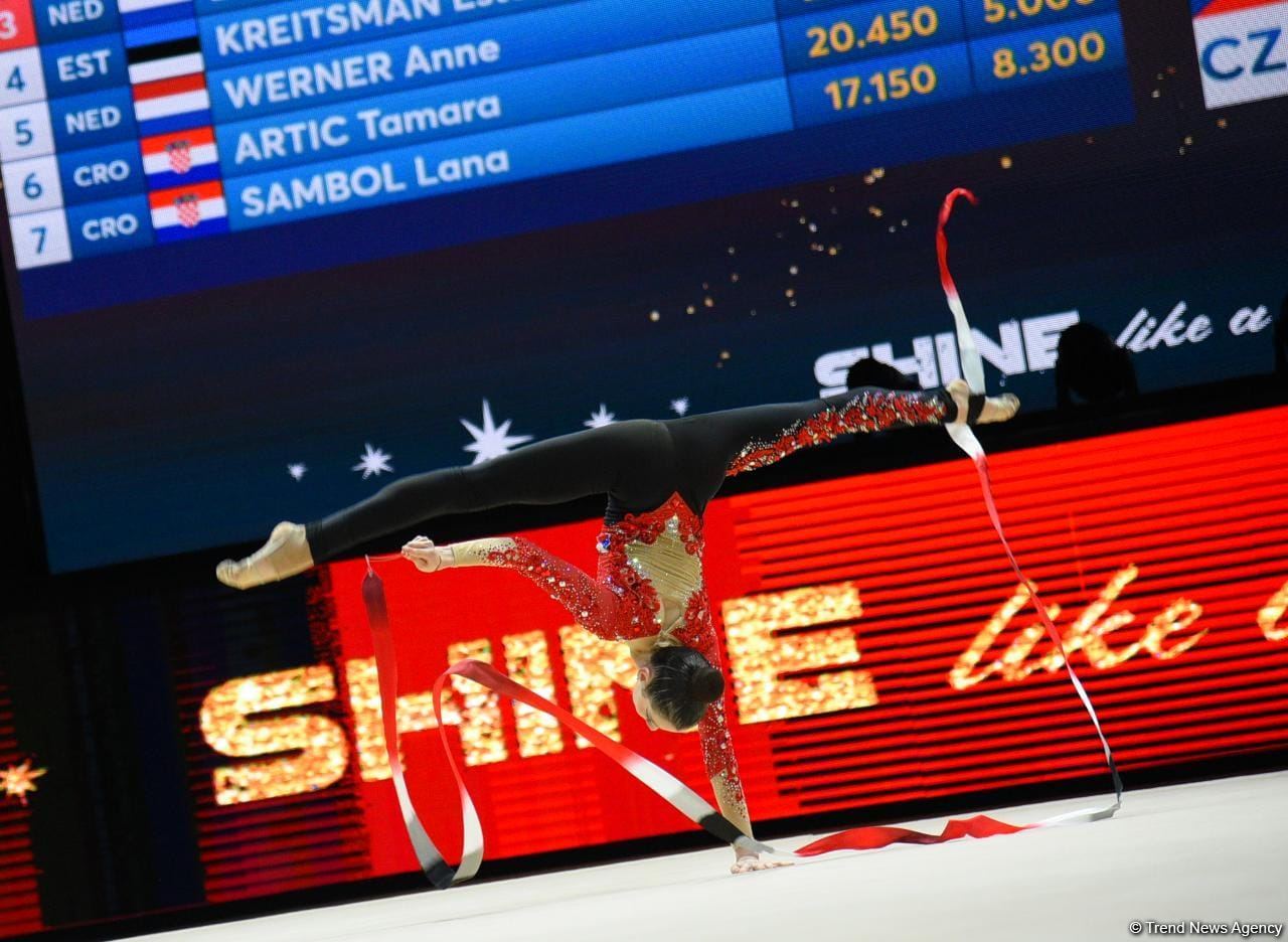 Third day of 39th European Championship in Rhythmic Gymnastics kicks off in Baku (PHOTO)