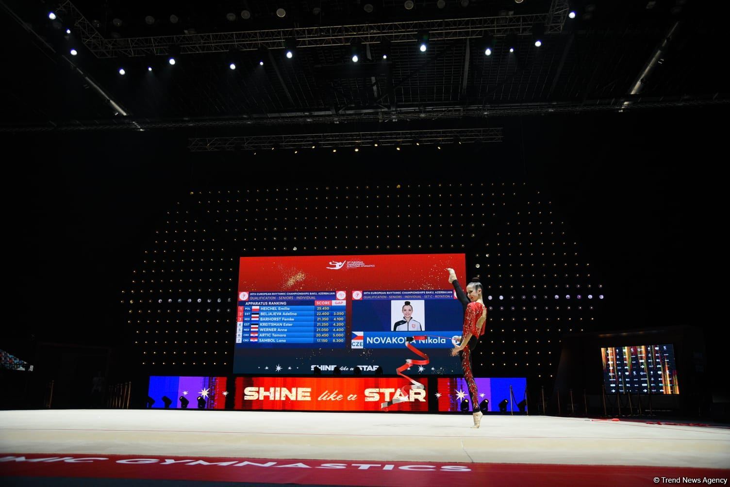 Third day of 39th European Championship in Rhythmic Gymnastics kicks off in Baku (PHOTO)