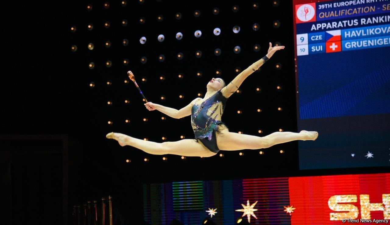 Third day of 39th European Championship in Rhythmic Gymnastics kicks off in Baku (PHOTO)