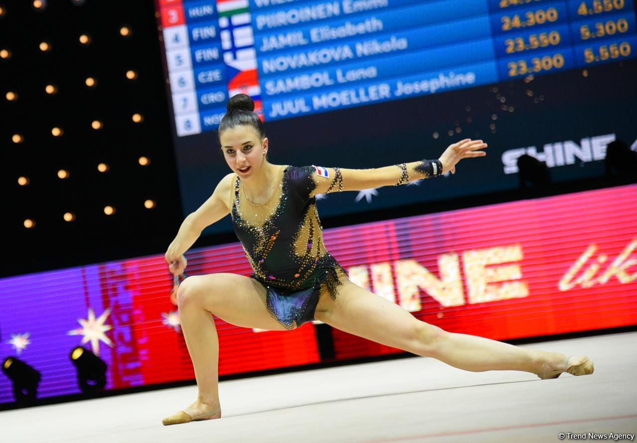 Third day of 39th European Championship in Rhythmic Gymnastics kicks off in Baku (PHOTO)