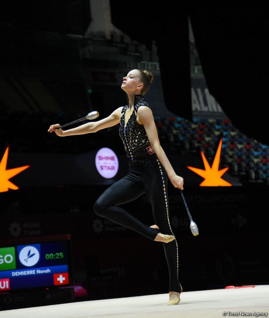 Third day of 39th European Championship in Rhythmic Gymnastics kicks off in Baku (PHOTO)