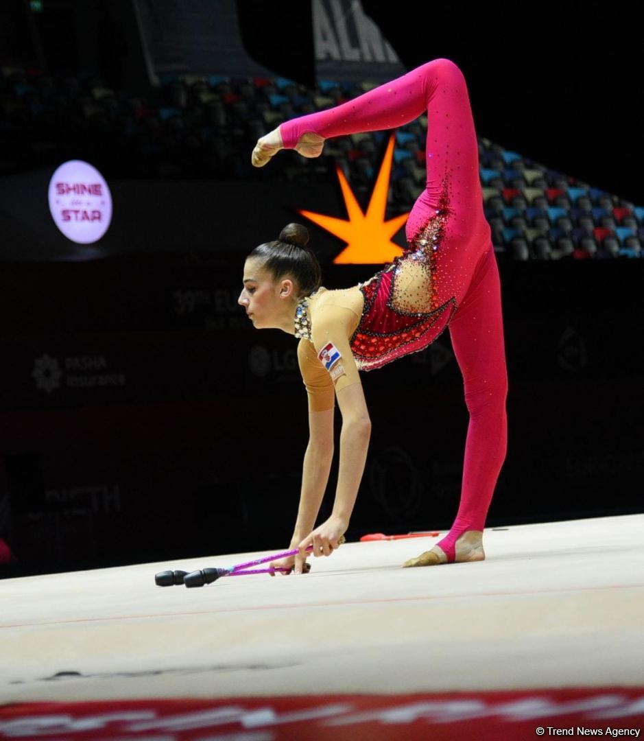 Third day of 39th European Championship in Rhythmic Gymnastics kicks off in Baku (PHOTO)