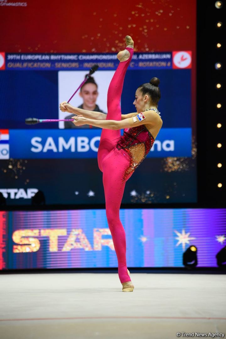 Third day of 39th European Championship in Rhythmic Gymnastics kicks off in Baku (PHOTO)