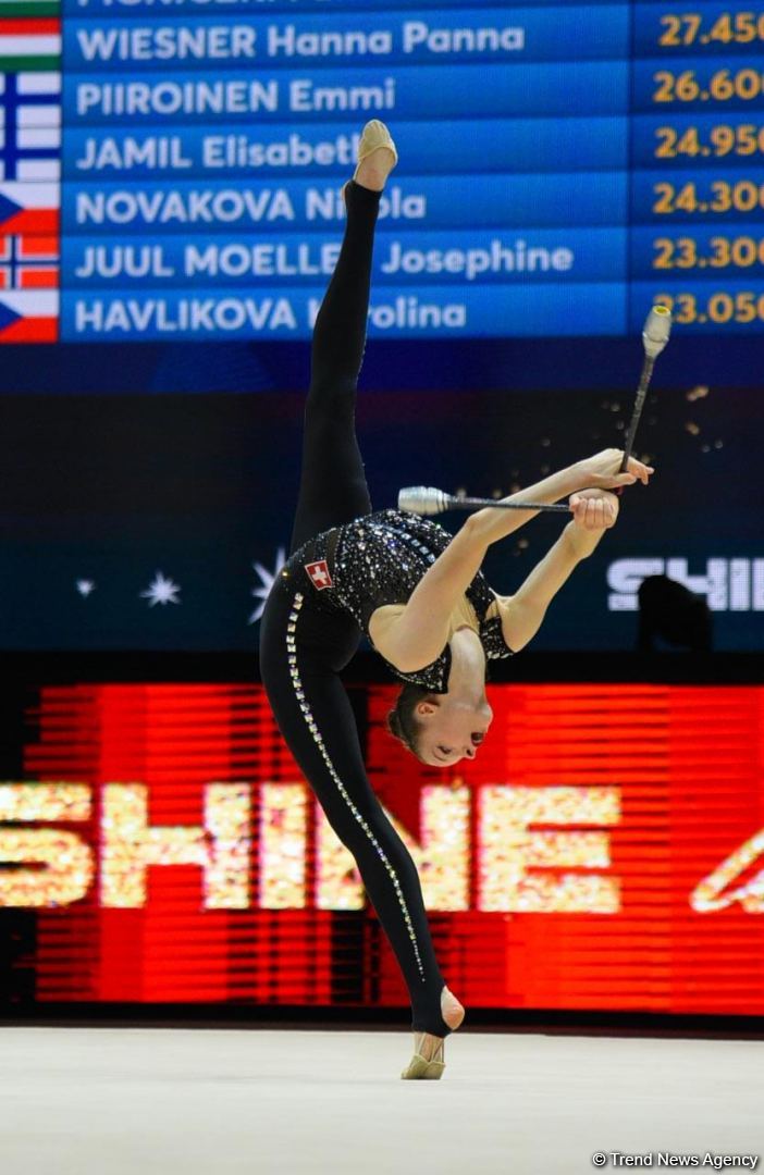 Third day of 39th European Championship in Rhythmic Gymnastics kicks off in Baku (PHOTO)